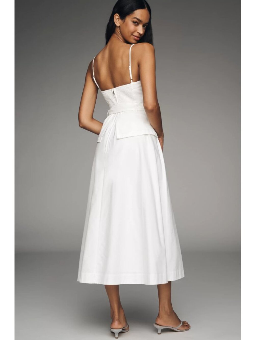 Anthropologie En Saison Samantha Bow Midi Dress - Picture 3 of 5